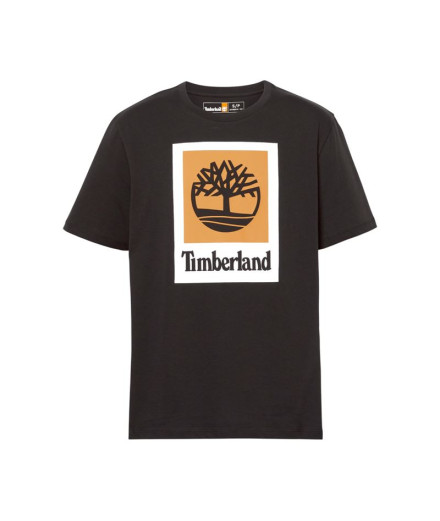Camiseta Timberland Stack Logo Colored Short Sleeve Tee... Camiseta Timberland Stack Logo Colored Short Sleeve Tee...