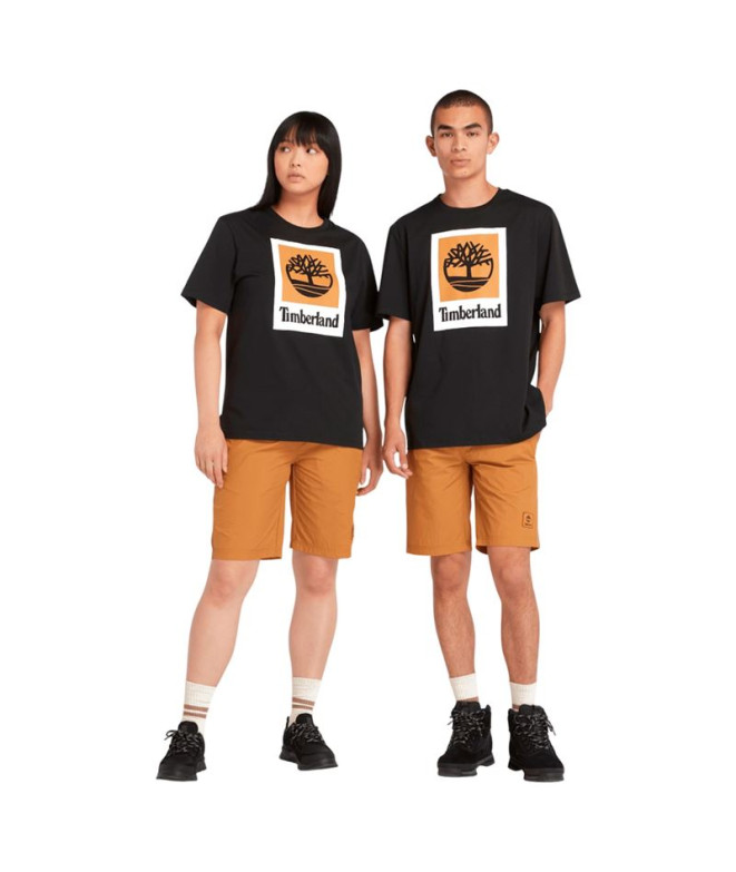 Camiseta Timberland Stack Logo Colored Short...