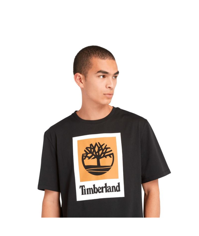Camiseta Timberland Stack Logo Colored Short...