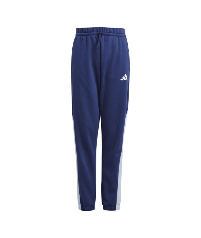 Pantalones adidas Cb Fl Infantil Azul Oscuro