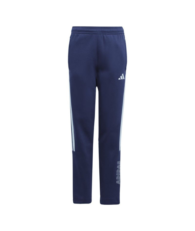 Pantalones adidas Hot Fl Infantil Azul Oscuro