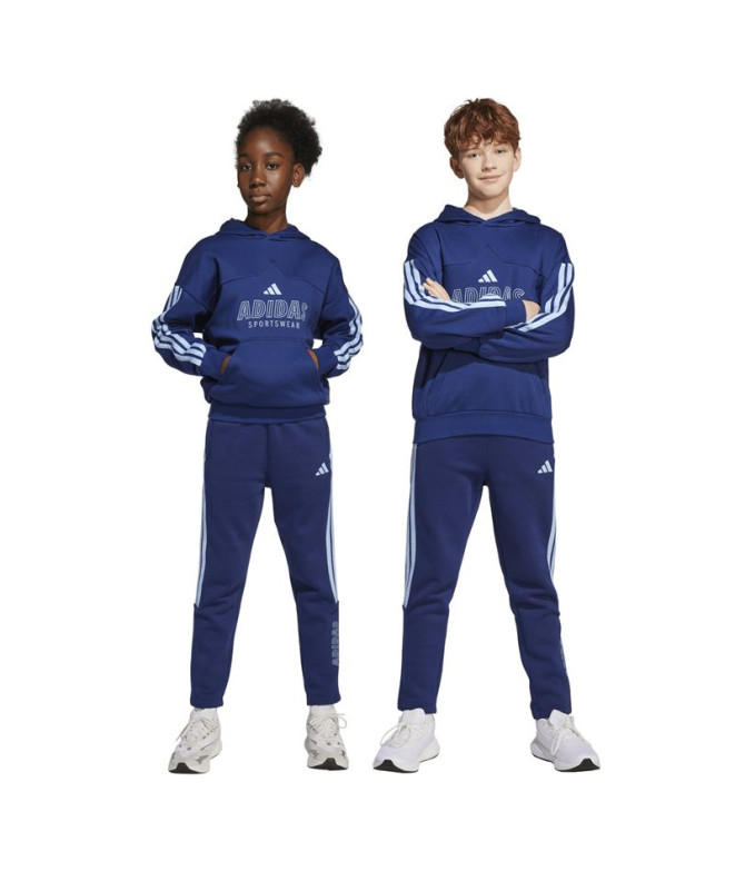 Pantalons adidas Hot Fl Enfant Bleu Foncé