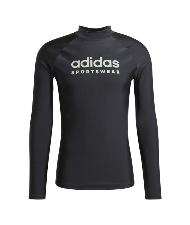 Bañador de Natación adidas Rashgd Ls Hombre Negro