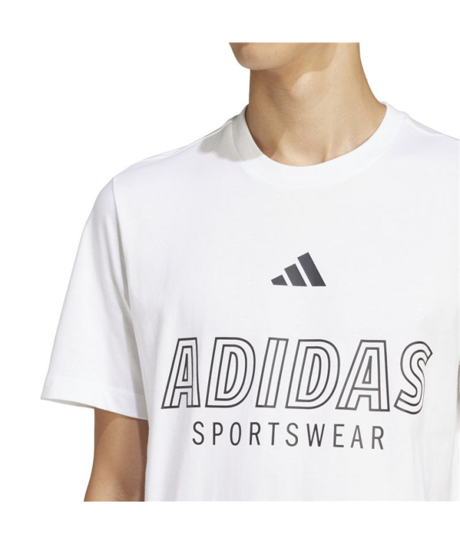 T-shirt adidas Hot Spw Homme Blanc