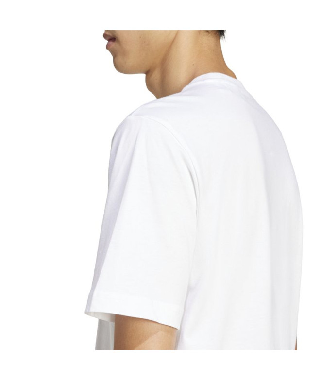 T-shirt adidas Hot Spw Homme Blanc