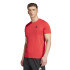 Camiseta de Fitness adidas Tr-Es Base Homem Vermelho