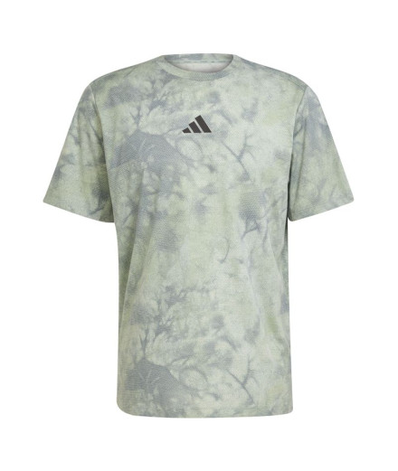 Camiseta de Fitness adidas Power Aop Homem Prata