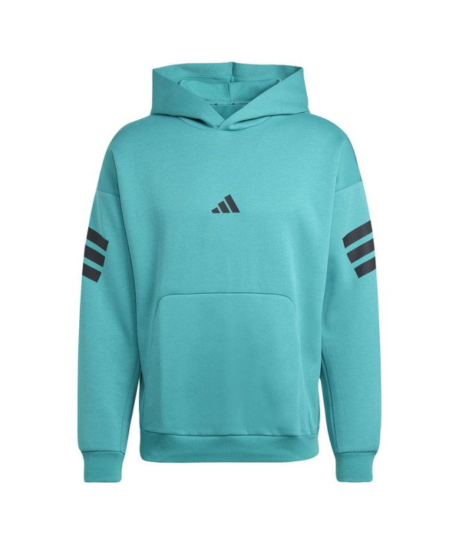 Moletom adidas Future Icons 3S Hd Homem Azul
