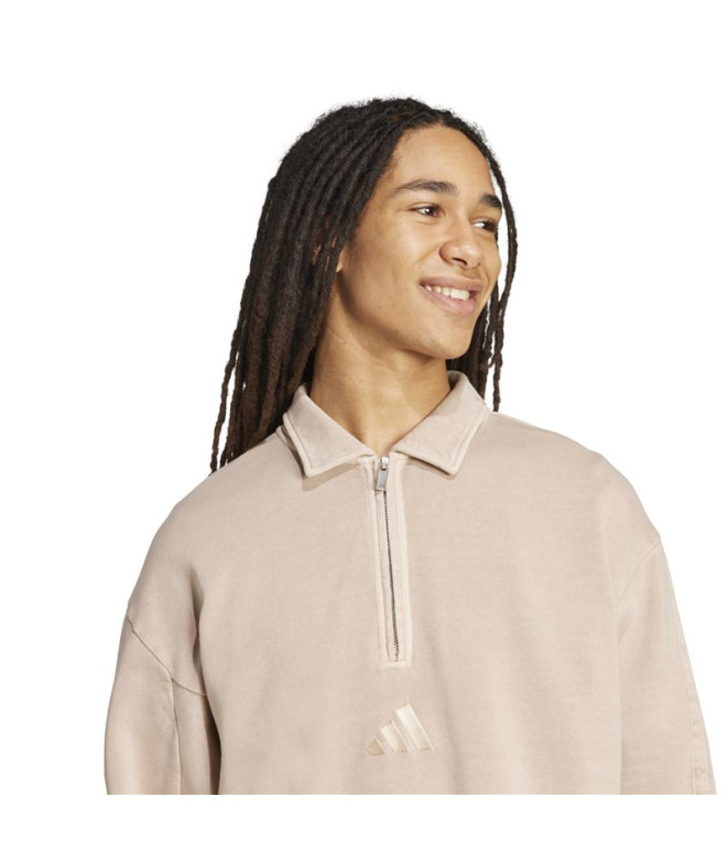 Moletom adidas A Szn Ft Hz Homem Marrom