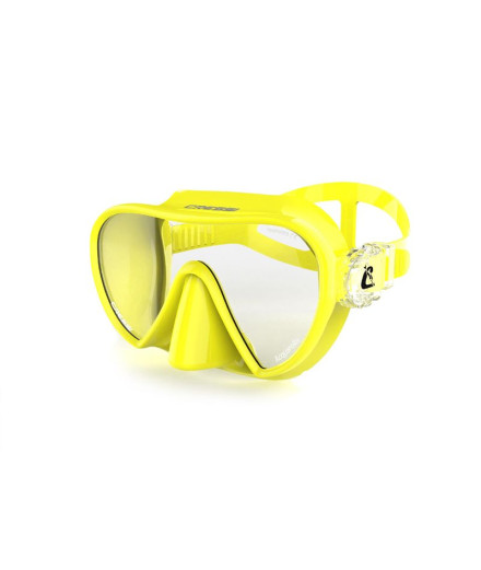Máscara Cressi Acquarella Amarillo Fluor