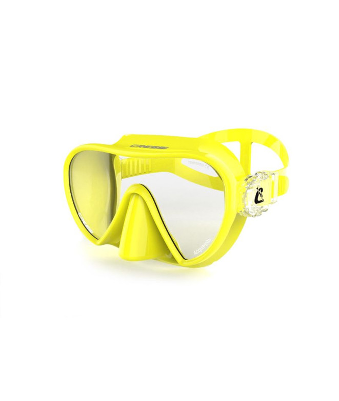 Masque Cressi Acquarella Jaune Fluo