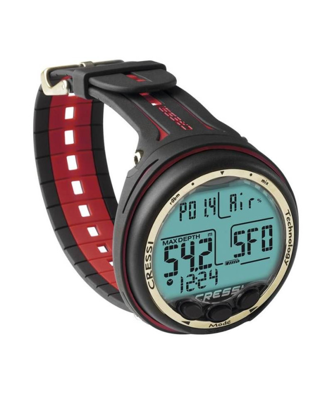 Montre Cressi Giotto 2.0 Noir-Rouge