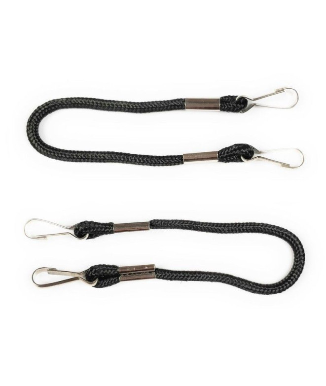 Cordão Apito Curto Hoop Preto Enebe Pack