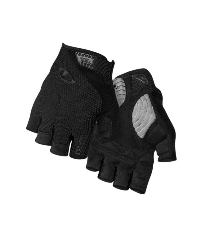 Gants de Cyclisme Giro Strade Dure Supergel Noir