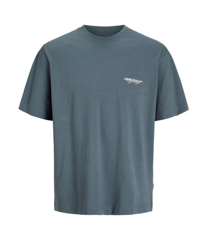T-shirt Jack and Jones Jorislington Type Crew Stormy Weather Homme