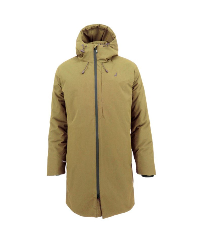 Chaqueta de Casual Anorack Joluvi Stormy Gris Fosil - Negro Verde Bosque