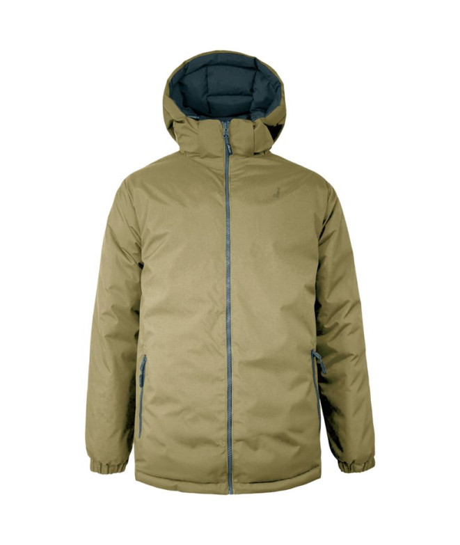 Anorak de montagne Joluvi Heat Dipa Gris Fossile Noir