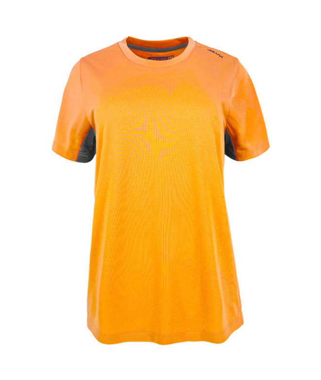 Camiseta de montaña Joluvi Inter W Mujer Mostaza / Antracita
