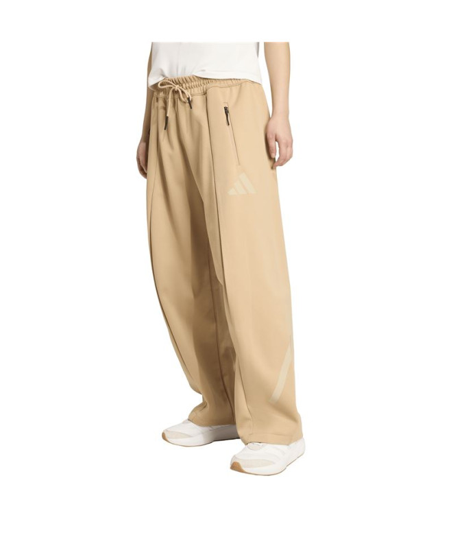 Pantalón adidas Z.N.E. Oh Mujer Marrón