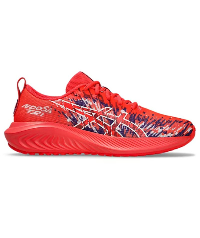 Chaussures de Running ASICS Gel-Noosa Tri 16 Gs Enfant Rouge/Blanc
