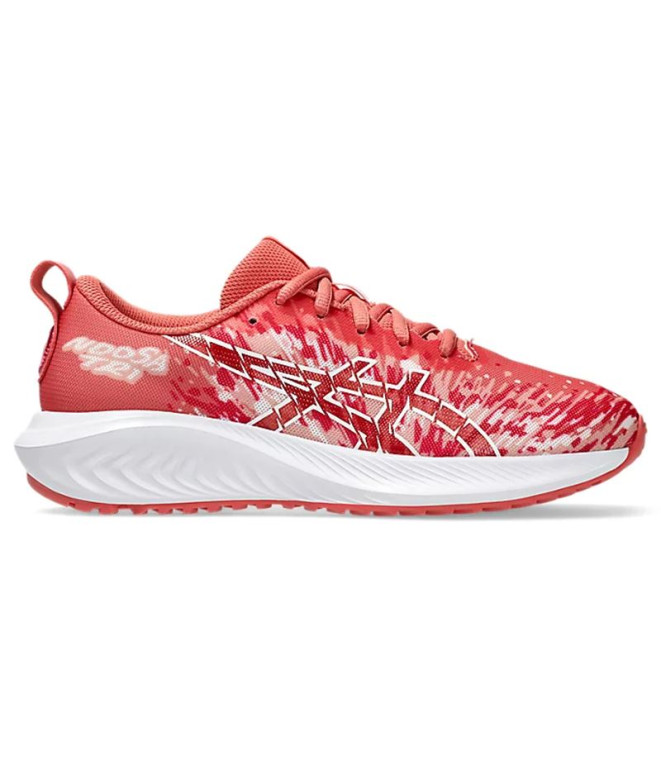 Chaussures de Running ASICS Gel-Noosa Tri 16 Gs Enfant Rose/Blanc
