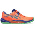 Zapatillas de Pádel ASICS Gel-Challenger 15 Padel Hombre Coral/Azul Cobalto