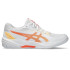Zapatillas de Balonmano ASICS Gel-Task 4 Mujer Blanco/Coral