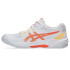 Zapatillas de Balonmano ASICS Gel-Task 4 Mujer Blanco/Coral