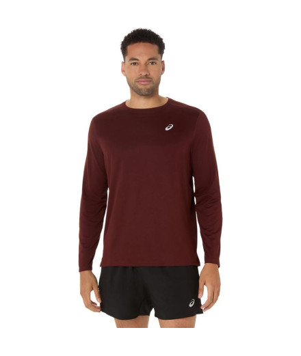 Camiseta de Running ASICS Core Ls Top Homem Vermelho