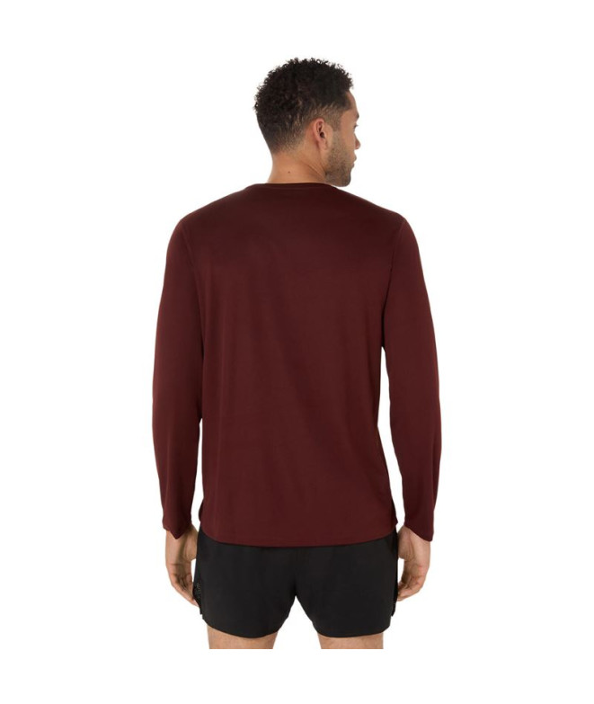 T-shirt de Running ASICS Core Ls Haut Homme Rouge