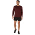 Camiseta de Running ASICS Core Ls Top Homem Vermelho