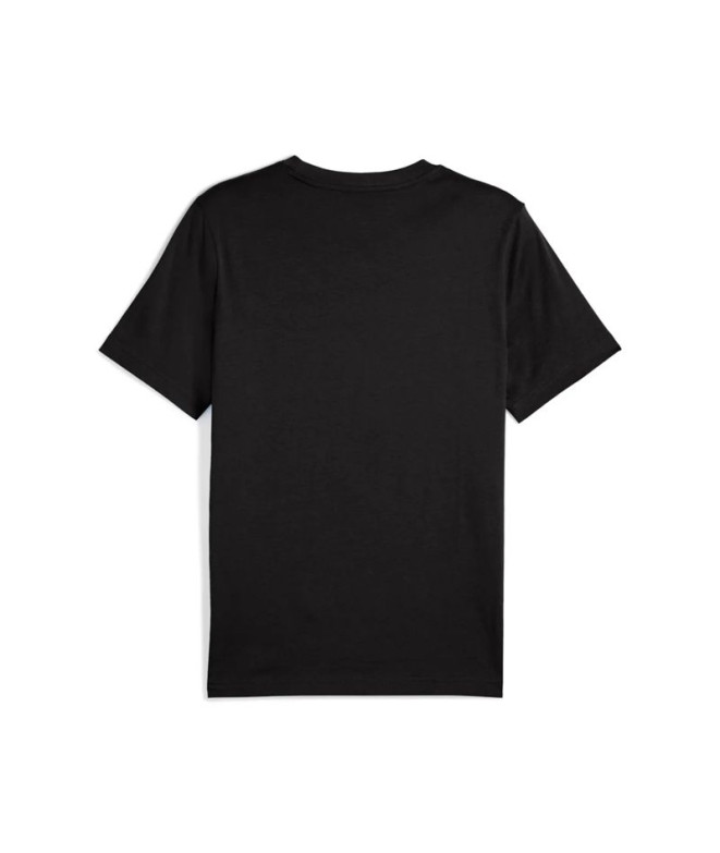 Camiseta Puma Essentials Logo Lab Homem Preto