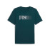 Camiseta Puma Essentials Logo Lab Homem Verde