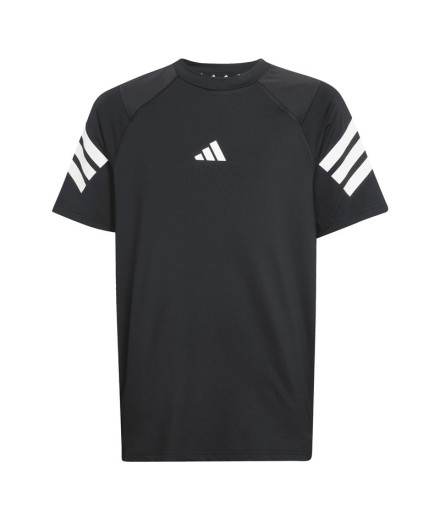 T-shirt de Fitness adidas Spr Enfant Noir/Blanc