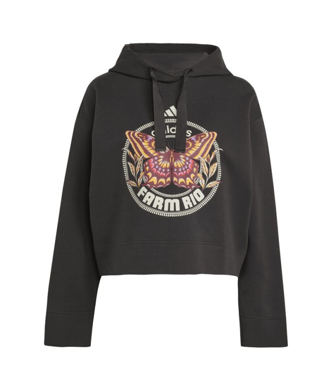 Sudadera de Fitness adidas Farm Hoodie Mujer Negro