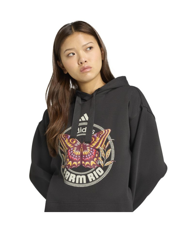 Sudadera de Fitness adidas Farm Hoodie Mujer Negro