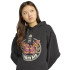Moletom de Fitness adidas Farm Hoodie Mulher Preto