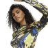 Camiseta de Fitness adidas Farm Longsleeve Mulher Preto