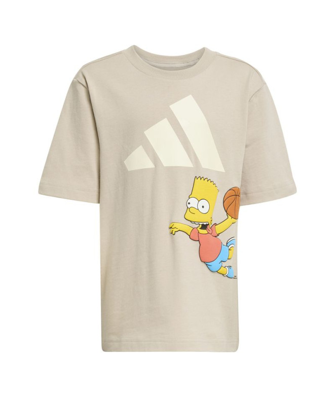 Ensemble adidas Lk Sim Set Enfant Beige