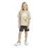 Conjunto adidas Lk Sim Set Infantil Bege