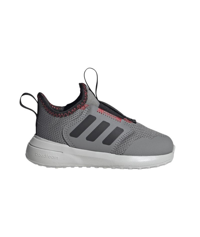 Zapatillas adidas Tensaur Comfort Ac Infantil Gritre / Negro / Rojo