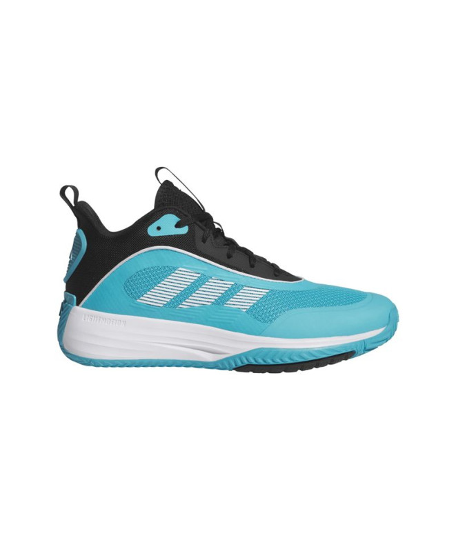 Zapatillas de Baloncesto adidas Ownthegame 3.0 Hombre Cialuc / Negro / Negro