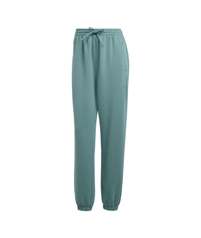 Pantalón de Fitness adidas D4T Knit Mujer Azul