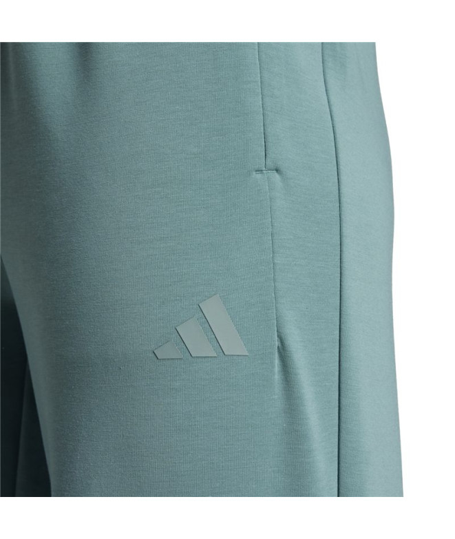 Calça de Fitness adidas D4T Knit Mulher Azul