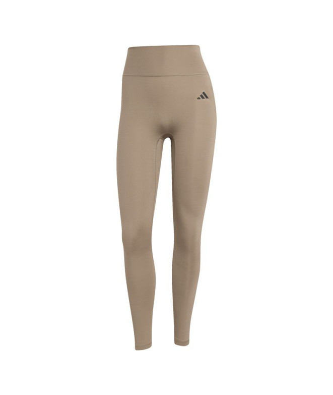 Mallas de Fitness adidas Opt Pow Ess 7/8 Mujer Marrón
