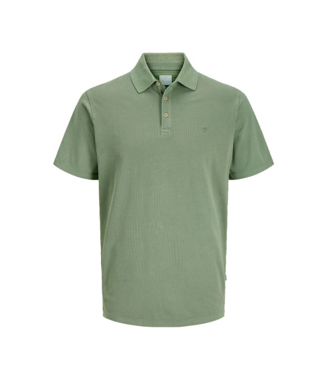 Polo Jack and Jones Jprbluwilliam Wash Dark Ivy Homme