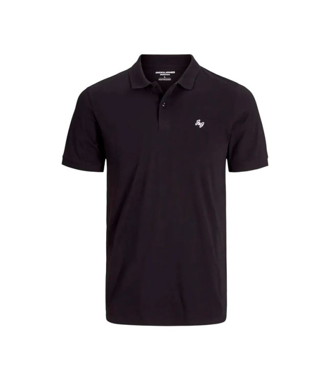 Camiseta Jack and Jones Jjejersey Logo Hombre Black