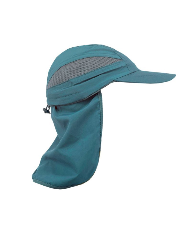 Gorro de Montaña Joluvi Ordiales Azul Cobalto Gris Fosil - Negro