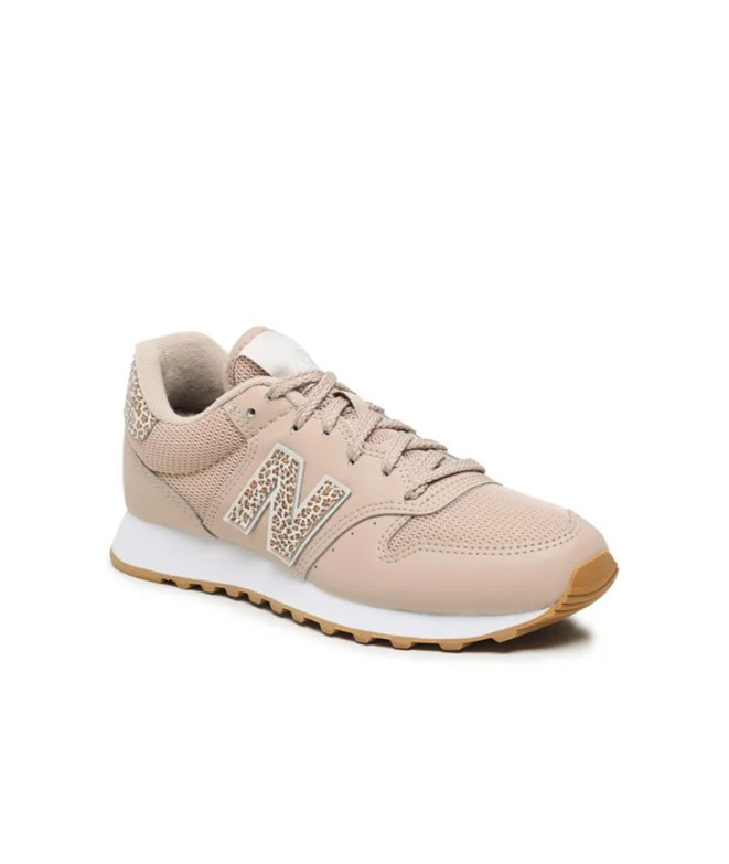 Chaussures New Balance 500 Femme Beige