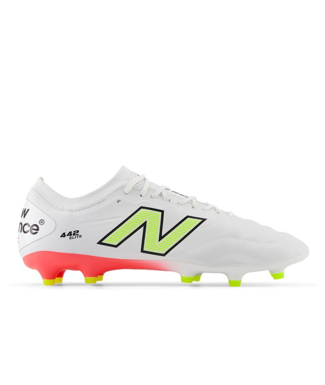 Botas de Fútbol New Balance 442 Elite Fg V2 Hombre White